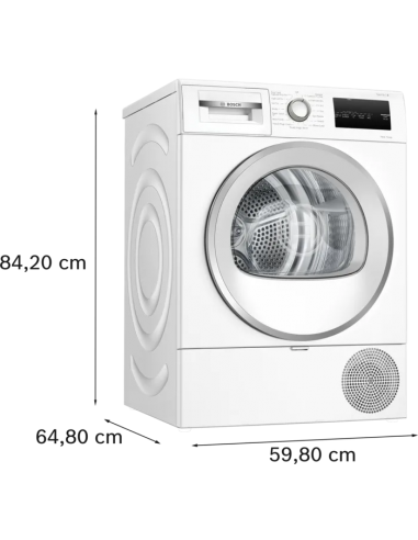 BOSCH S4  8KG HEAT PUMP TUMBLE DRYER...