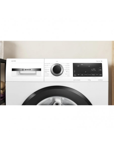 BOSCH S6 10KG FRONT LOAD WASHING MACHINE - WHITE