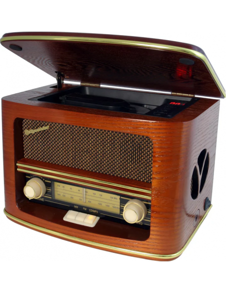 ROADSTAR FM/AM VINTAGE STYLE WOOD EFFECT RADIO