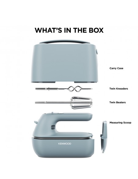 KENWOOD QUICKMIX GO HAND MIXER - STORM BLUE