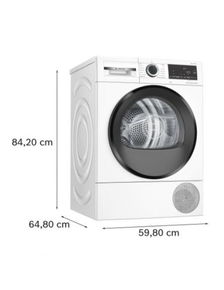 BOSCH SERIES 6 HEAT PUMP TUMBLE DRYER, 9 KG