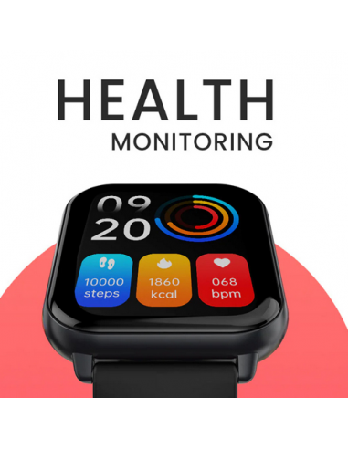 HIFUTURE ZONE2 SMART WATCH 1.96" - BLACK