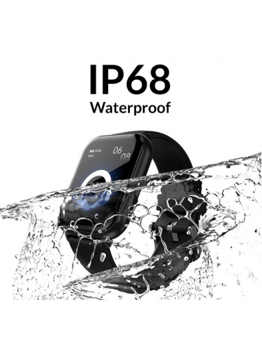 HIFUTURE ZONE2 SMART WATCH 1.96" - BLACK