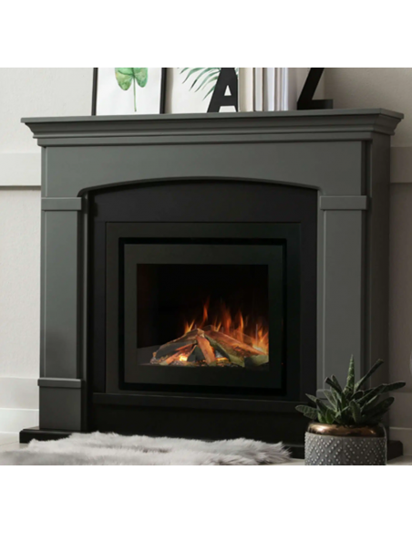 EVONIC C600 4 SIDED INSERT ELECTRIC FIRE BLACK