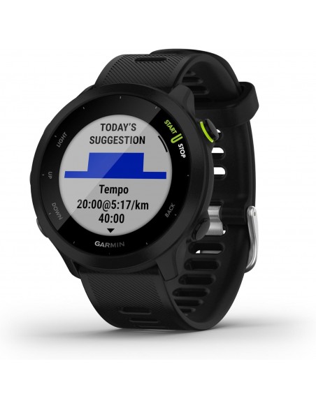 GARMIN FORERUNNER 55 GPS SMARTWATCH BLACK