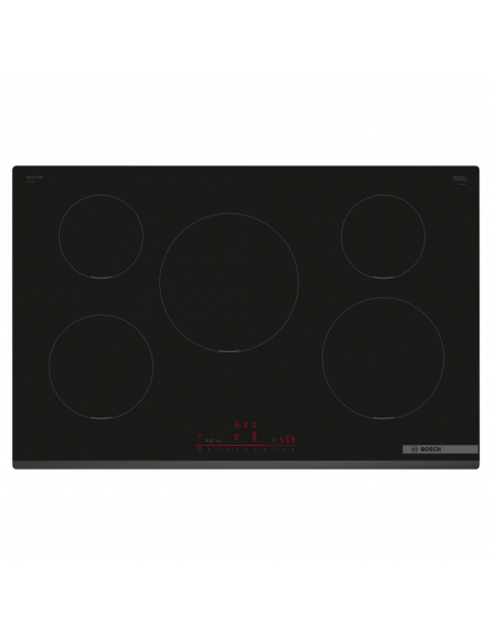 BOSCH 5 RING INDUCTION HOB 80CM