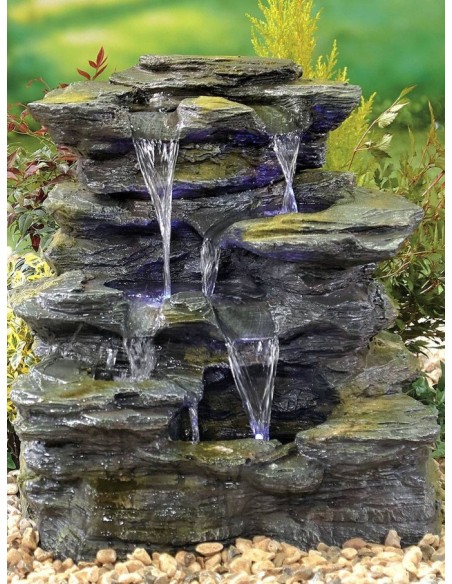 COMO SPRINGS WATER FEATURE INCLUDING LED