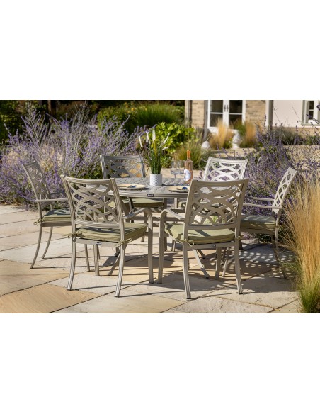 BUXTON 6 SEAT ROUND SET