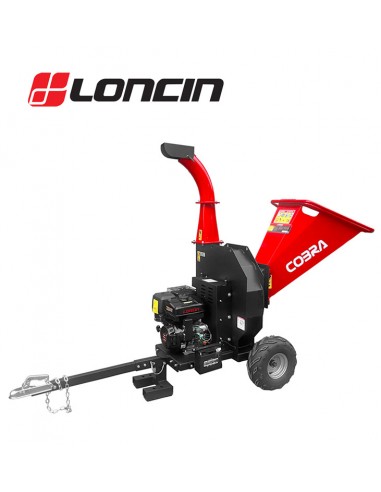 COBRA TOWABLE WOOD CHIPPER 420CC (100MM)