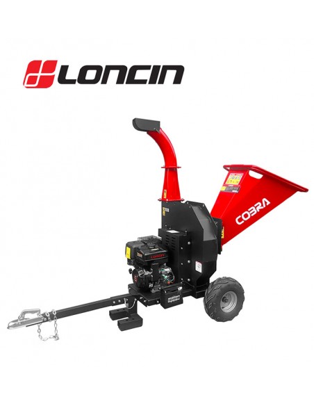 COBRA TOWABLE WOOD CHIPPER 420CC (100MM)