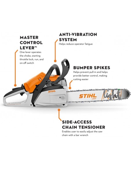 STIHL MS162 CHAINSAW 14" BAR