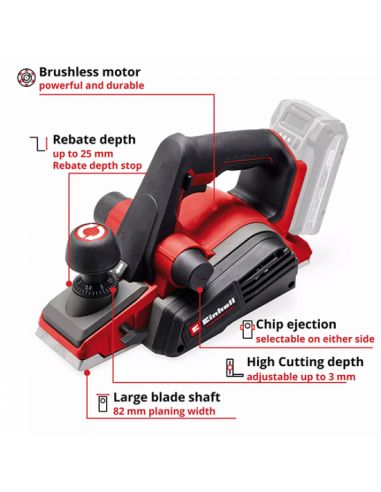EINHELL TP-PL 18/3 18V 3MM PLANER...