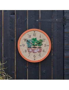 SMART HERBS 12" WALL CLOCK