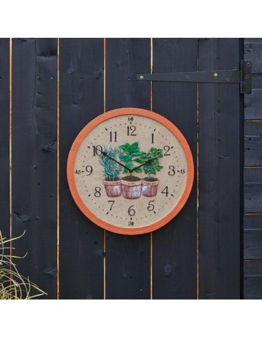 SMART HERBS 12" WALL CLOCK