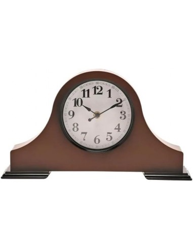 HOMETIME MANTEL CLOCK 36CM - BROWN