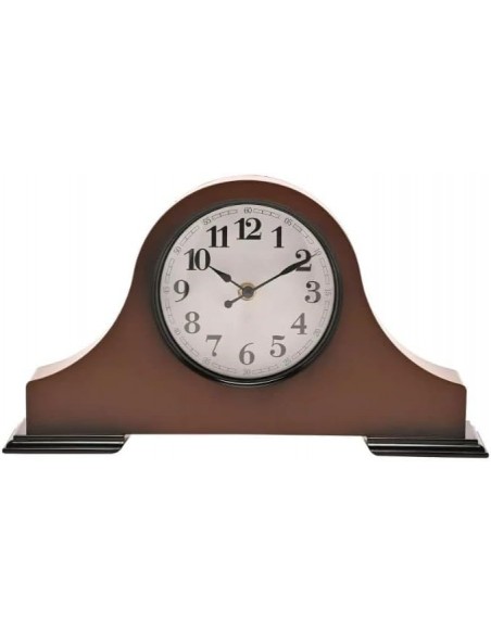 HOMETIME MANTEL CLOCK 36CM - BROWN