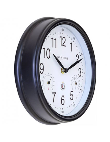 "NEXTIME "JASMINE" INDOOR/OUTDOOR WALL CLOCK 23.5CM