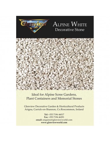 GLENVIEW ALPINE WHITE 25KG BAG