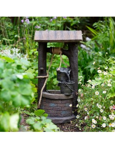 WISHING WELL INCL LEDS (SOLAR) 2
