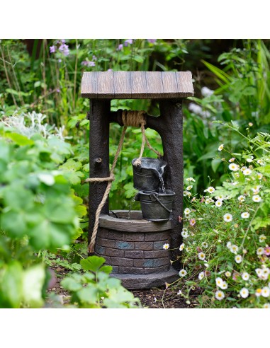 WISHING WELL INCL LEDS (SOLAR)