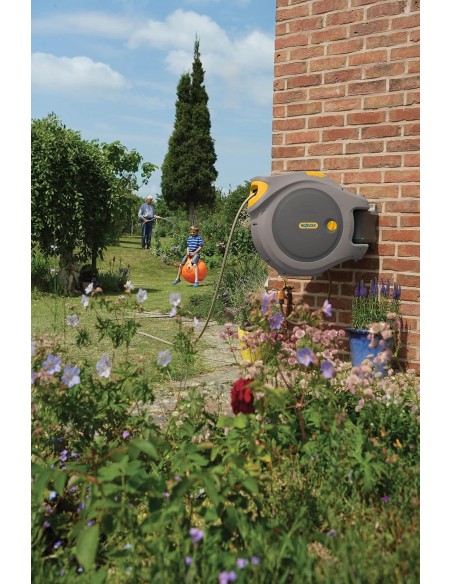 HOZELOCK AUTO REEL WITH 40M HOSE