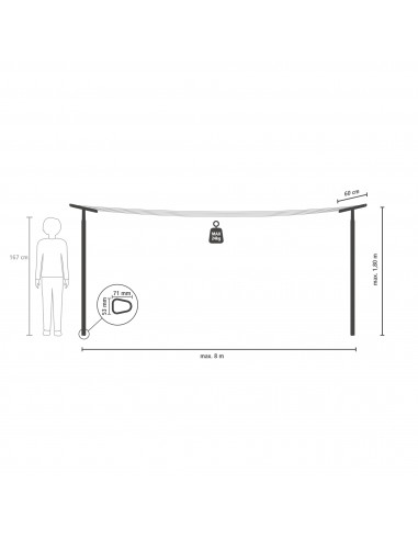 BRABANTIA HANGOUT WASHING LINES WITH...