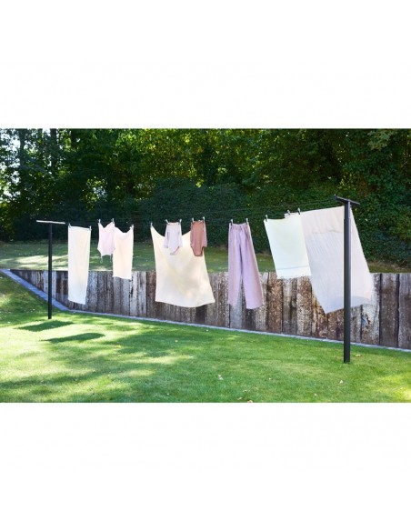 BRABANTIA HANGOUT WASHING LINES WITH POLED 50M