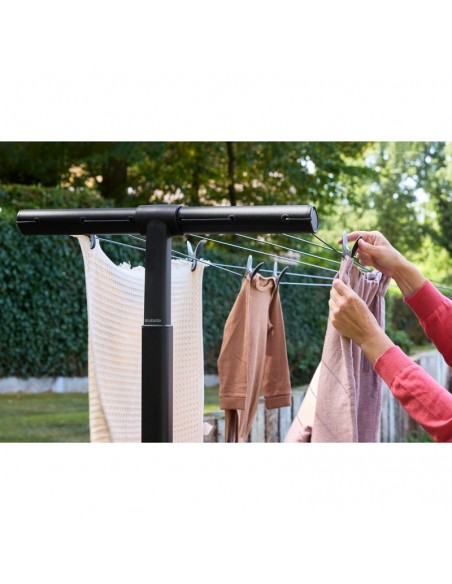 BRABANTIA HANGOUT WASHING LINES WITH POLED 50M