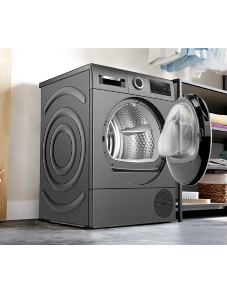 BOSCH SERIES 6 HEAT PUMP TUMBLE DRYER 9KG GRAPHITE