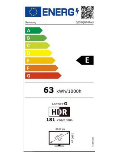 SAMSUNG 55" NEO QLED HDR 4K SMART TV