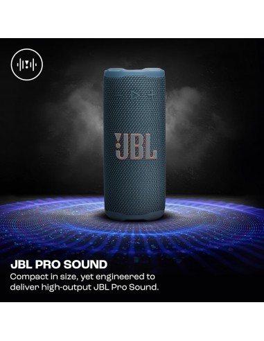 JBL GRIP PORTABLE BLUETOOTH SPEAKER BLUE