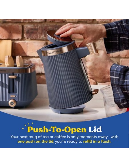 RUSSELL HOBBS BRONTE SOFT NAVY KETTLE