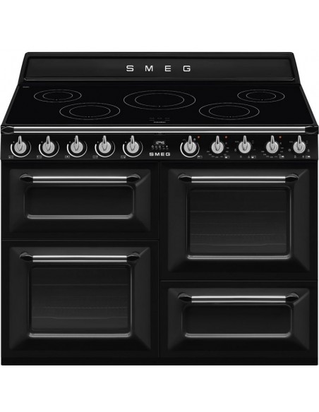 SMEG VICTORIA RANGE COOKER INDUCTION 110CM BLACK