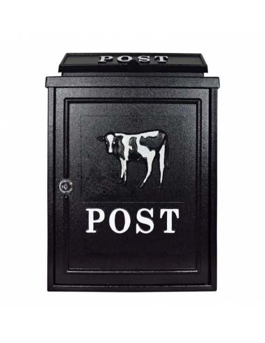 POSTPLUS COW DIECAST POST BOX
