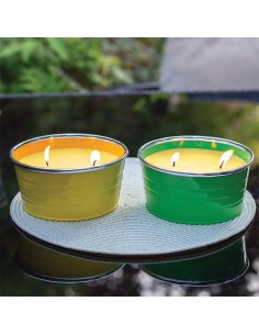 CITRONELLA TWIN-WICK CANDLE