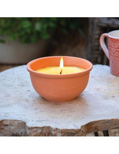 CITRONELLA TERRACOTTA CANDLE