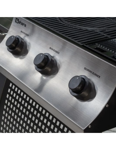 SAHARA S365 ROASTER 3 BURNER GAS...