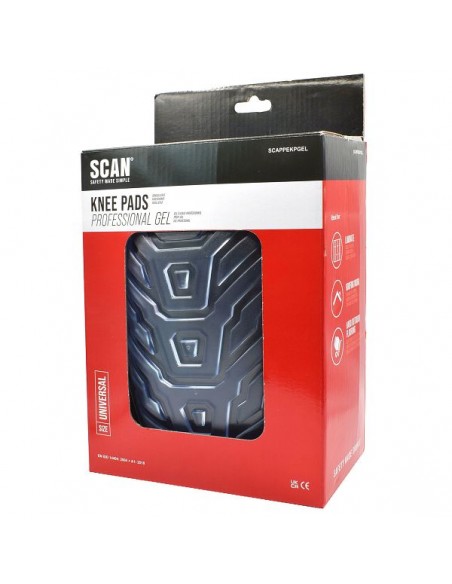 SCAN PROFESSIONAL GEL KNEEPADS