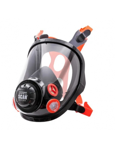 SCAN TWIN FULL FACE RESPIRATOR NO FILTER