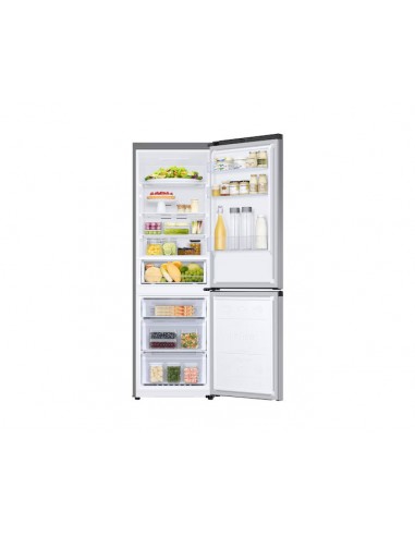 SAMSUNG 60CM FRIDGE FREEZER SILVER