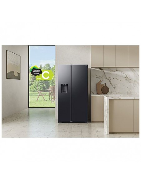 SAMSUNG SERIES 7 SIDE-BY-SIDE FRIDGE FREEZER BLACK