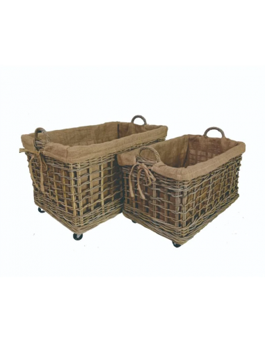 PREMIUM KUBU WOVEN LINED BASKET LARGE...