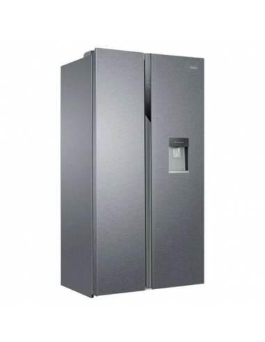 HAIER AMERICAN FRIDGE FREEZER SILVER