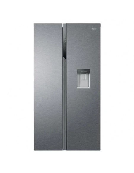 HAIER AMERICAN FRIDGE FREEZER SILVER