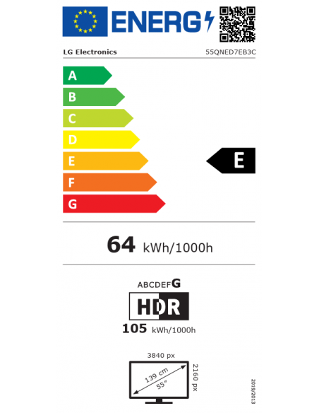 LG 50" QNED AI QNED7E MINI LED 4K SMART TV