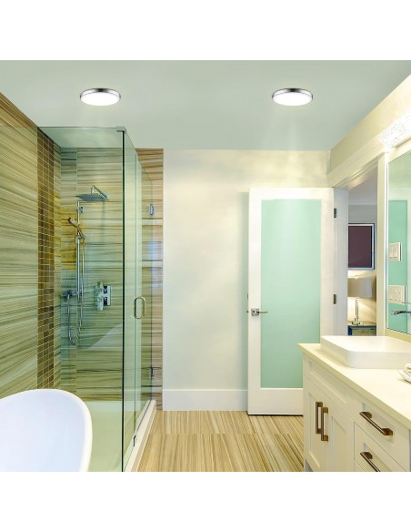LUCECO DECORATIVE INDOOR BULKHEAD 220MM 14W