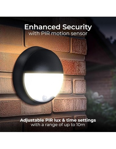 LUCECO ECO ROUND BULKHEAD EYELID IP54...