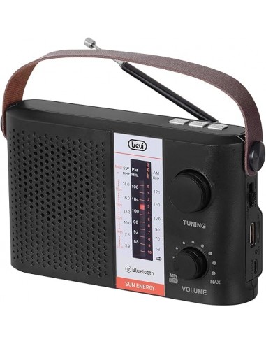 TREVI SOLAR BT RECHARGEABLE RADIO
