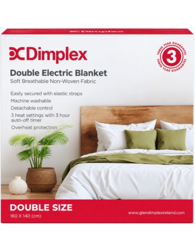 DIMPLEX DOUBLE ELECTRIC UNDER BLANKET