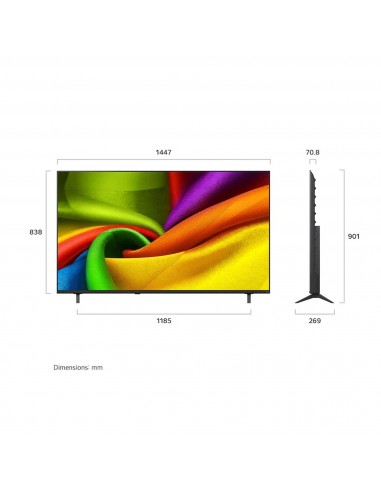 LG NANO 4K UHD AI NU85 65" 4K SMART TV